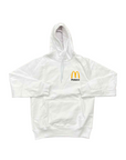 Palace Hoodie "PALACE X MCDONALDS" White New Size M