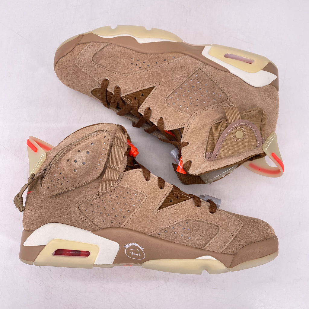 Air Jordan 6 Retro "British Khaki" 2021 New Size 9.5