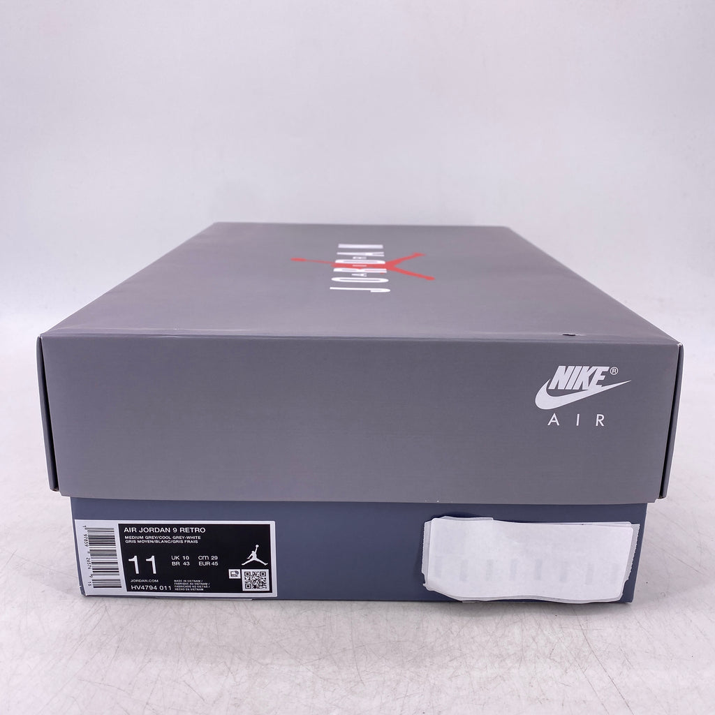 Air Jordan 9 Retro "Cool Grey" 2025 New Size 11