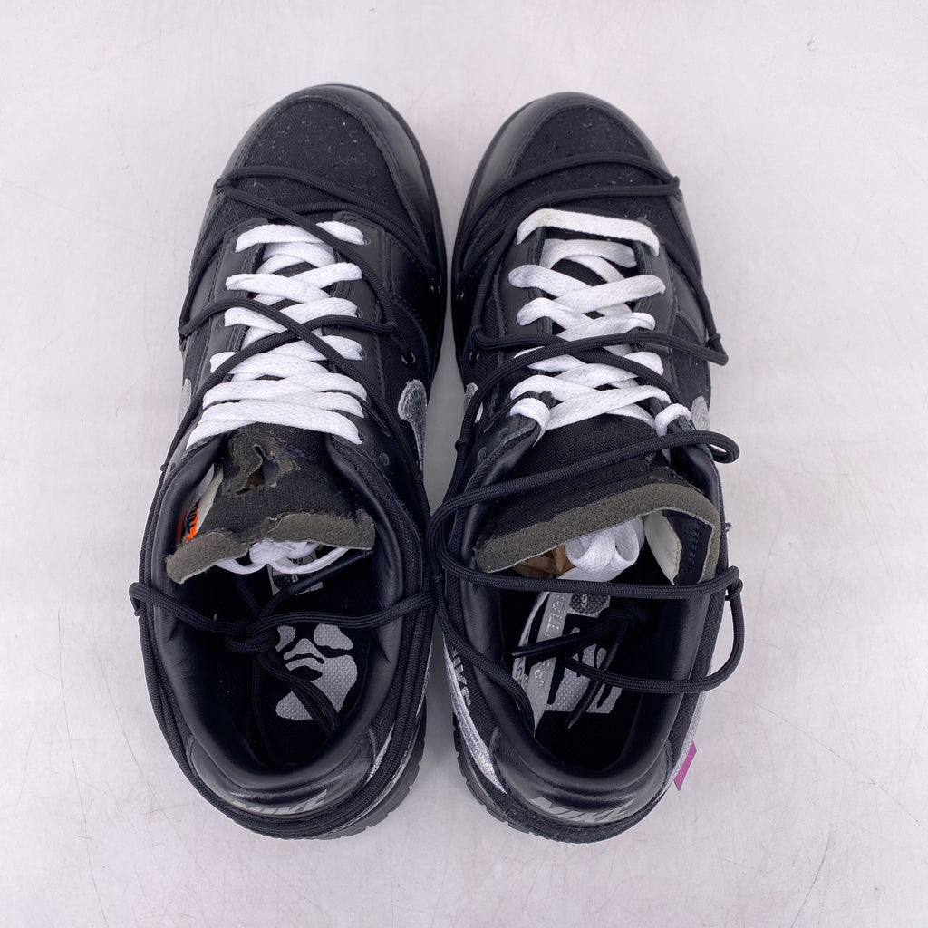 Nike Dunk Low / OW "Lot 50" 2021 Used Size 9