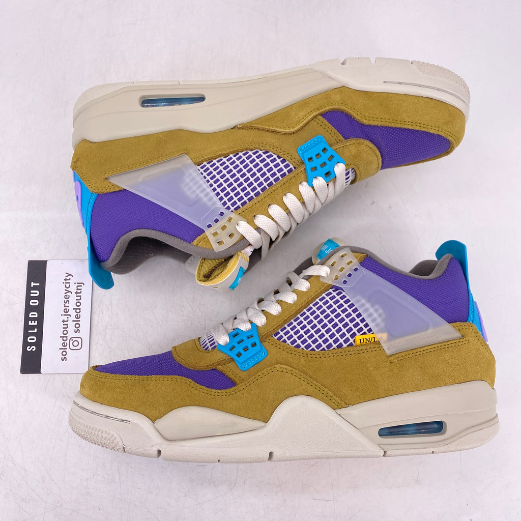 Air Jordan 4 Retro "Union Desert Moss" 2021 Used Size 9.5