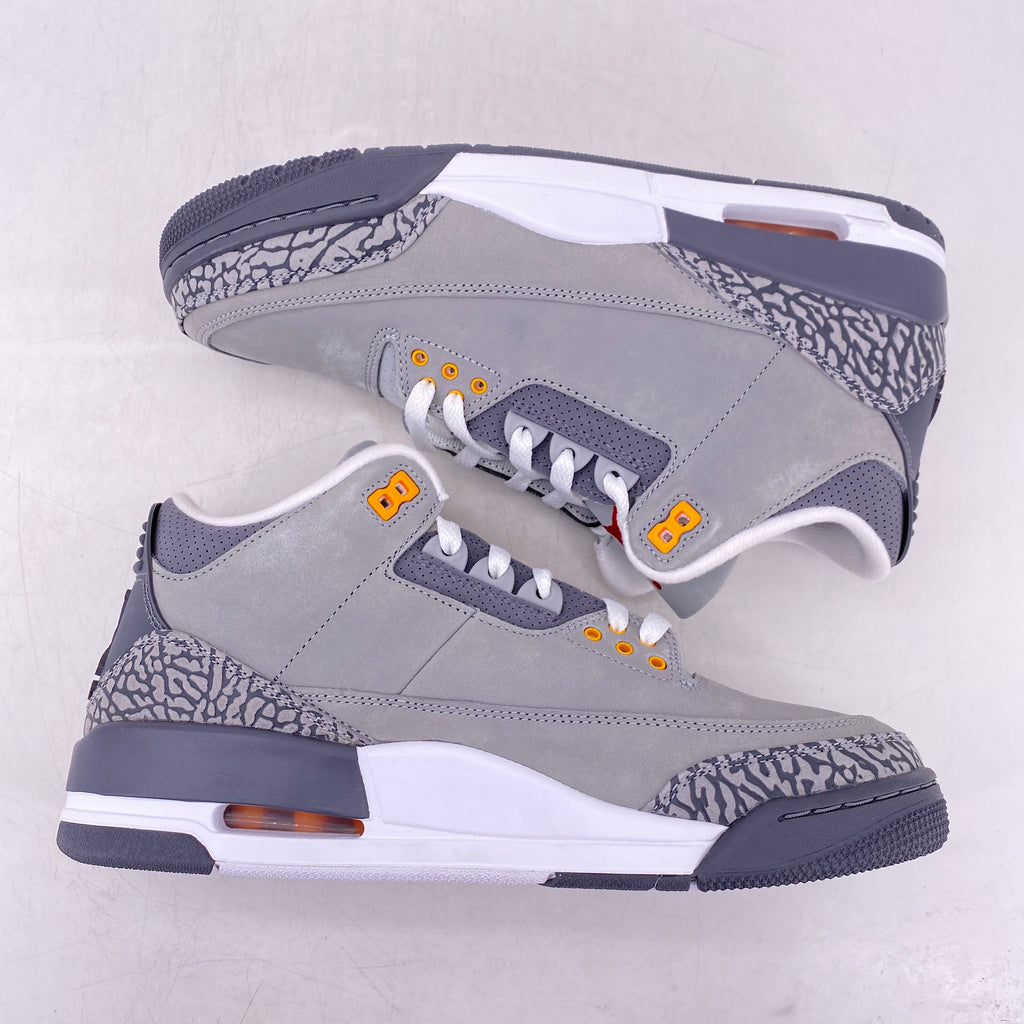 Air Jordan 3 Retro "Cool Grey" 2021 New Size 9.5
