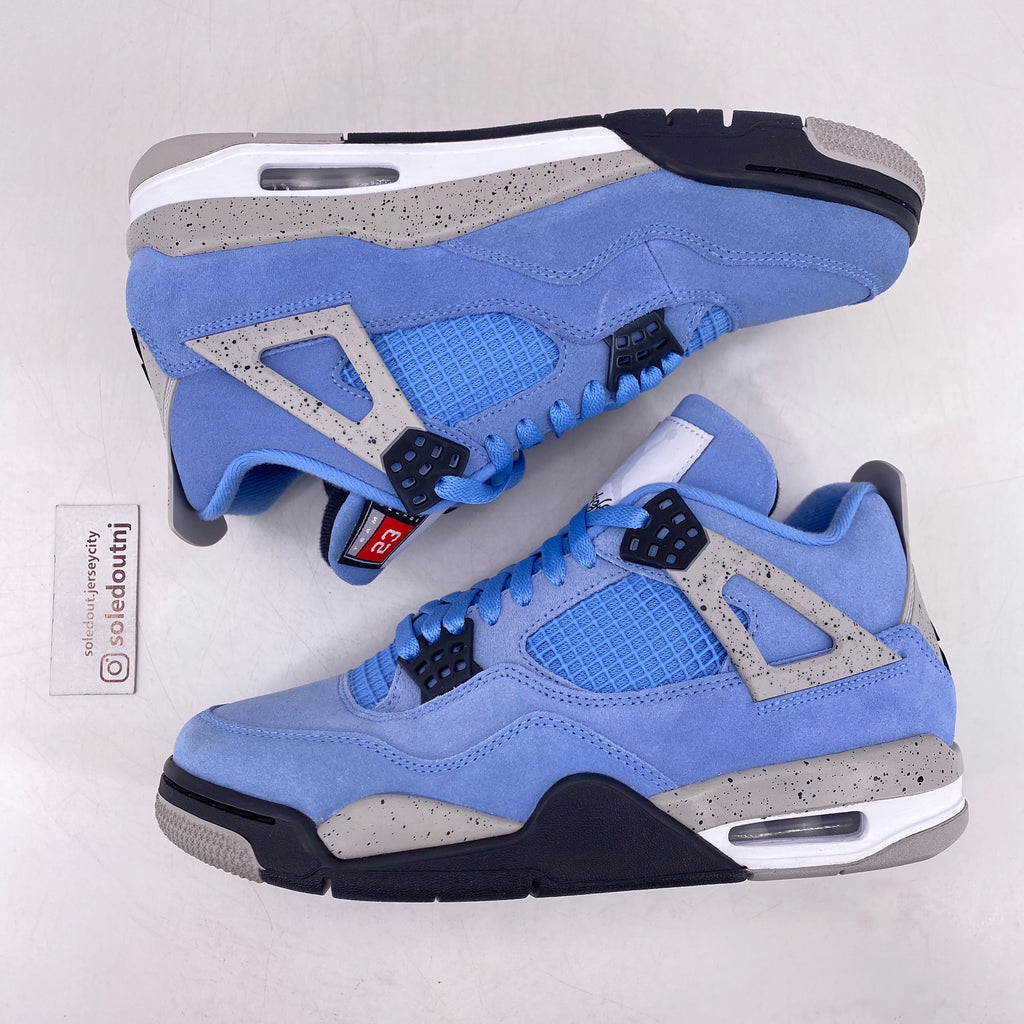 Air Jordan 4 Retro "University Blue" 2021 New Size 8