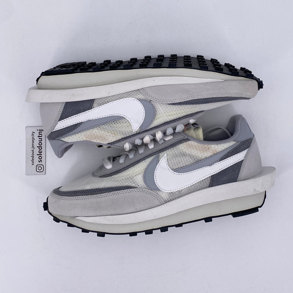 Nike LD WAFFLE / Sacai "Summit White" 2019 Used Size 10.5