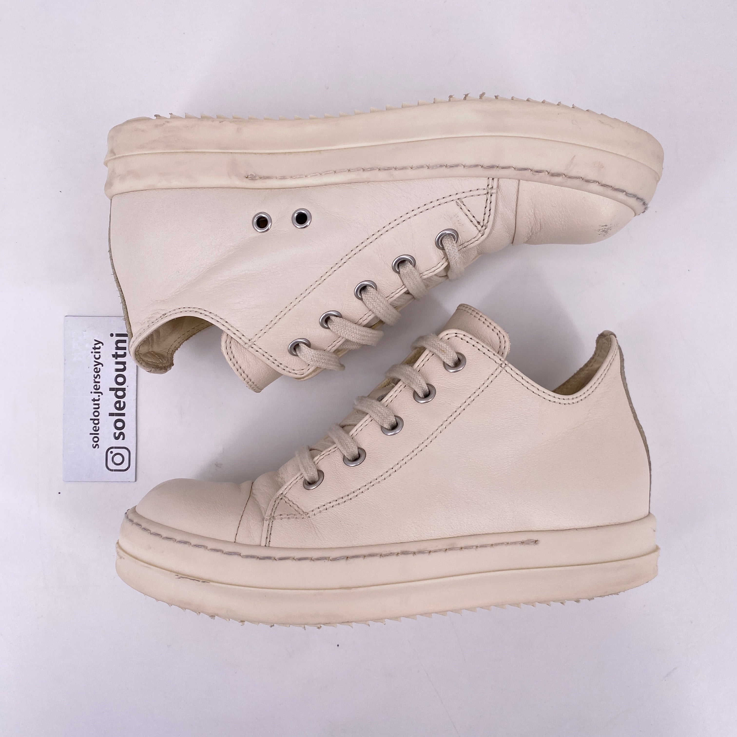 Rick Owens Low Top &quot;Baby Geo&quot;  Used Size