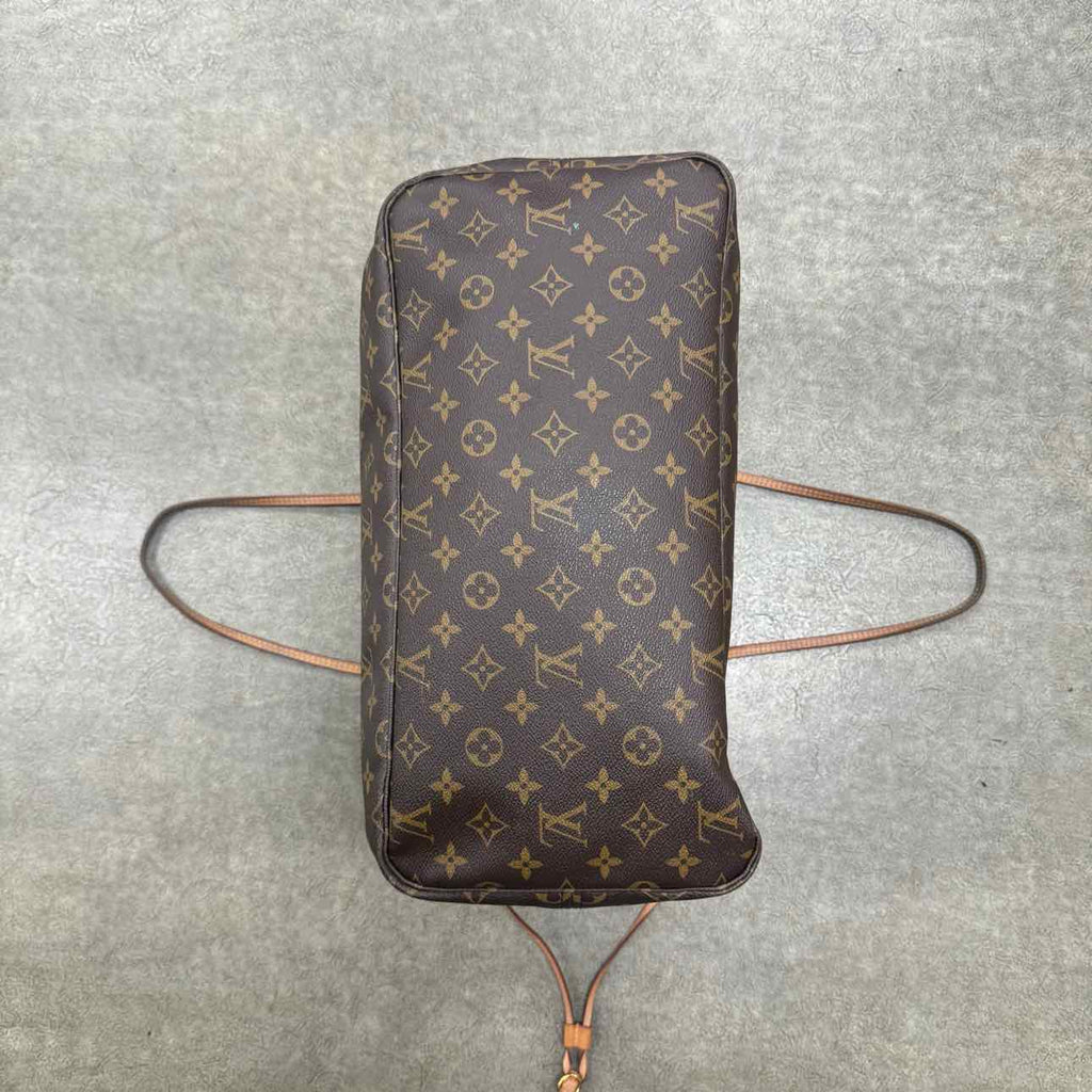 Louis Vuitton Shoulder Bag "NEVERFULL" Used Brown