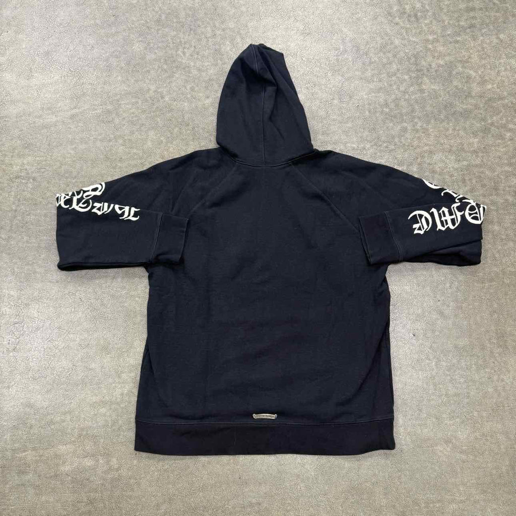 Chrome Hearts Hoodie "SLO RIDE" Black Used Size XL