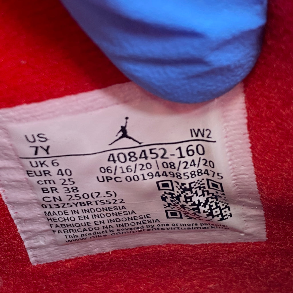 Air Jordan (GS) 4 Retro "Fire Red" 2020 New Size 7Y