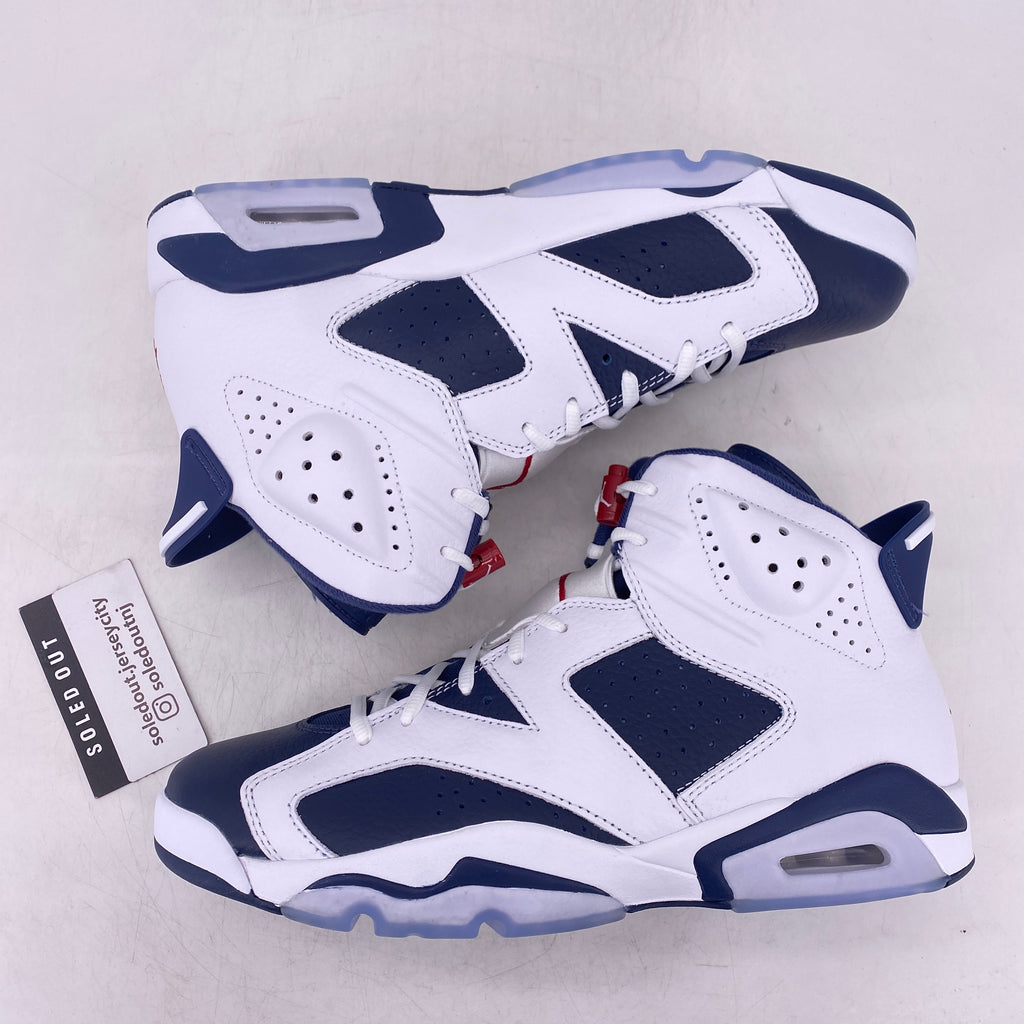 Air Jordan 6 Retro "Olympic" 2024 New Size 11
