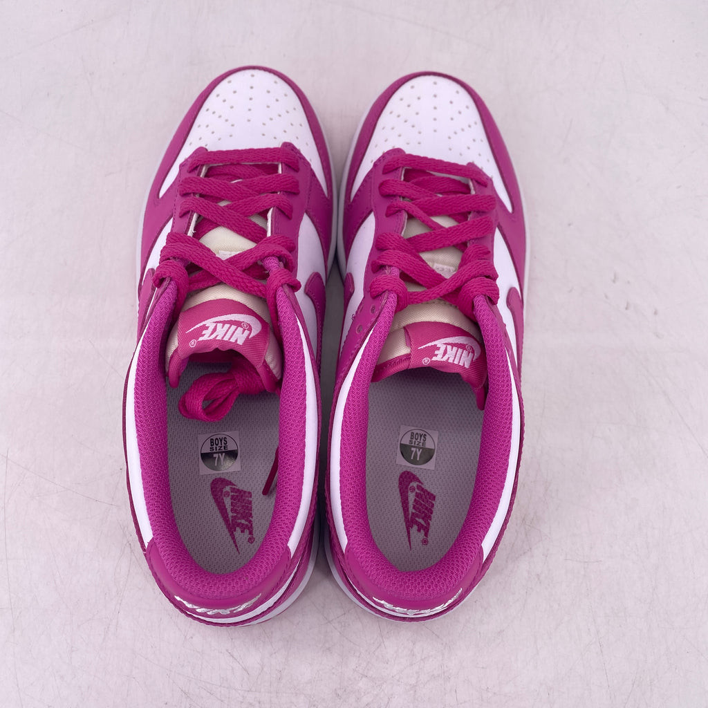 Nike (GS) Dunk Low "Active Fuchsia" 2023 New Size 7Y