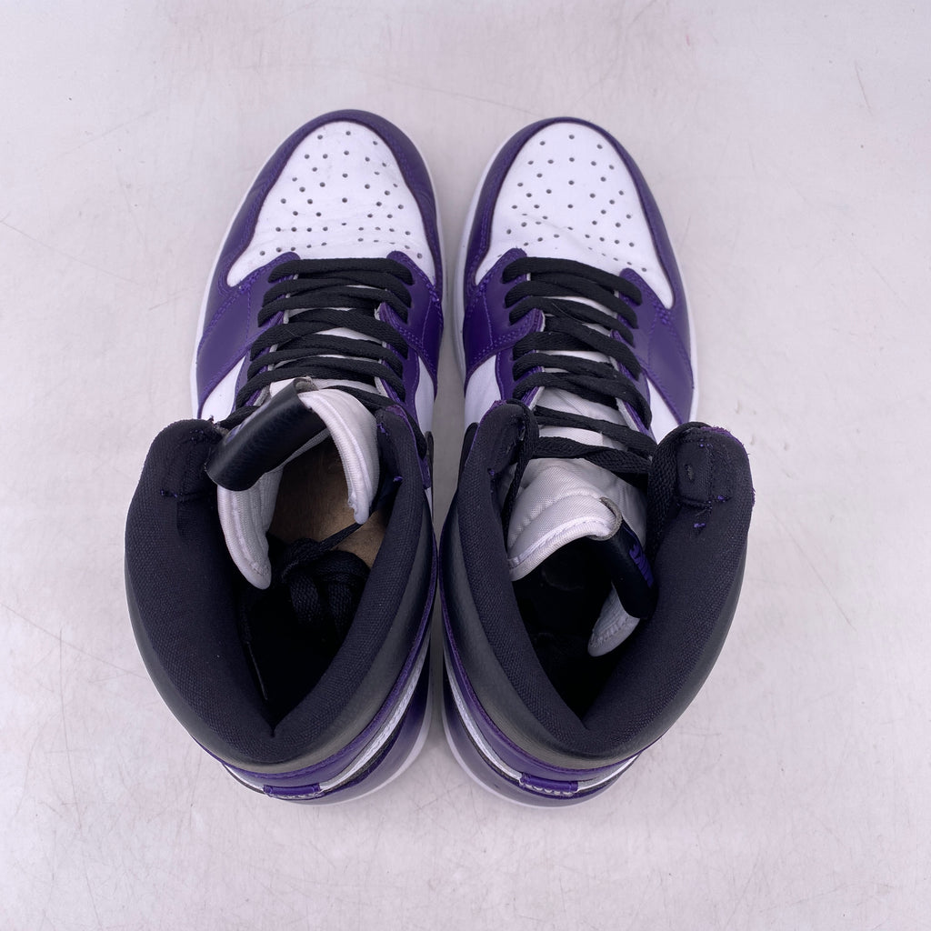 Air Jordan 1 Retro High OG "Court Purple 2.0" 2020 Used Size 11