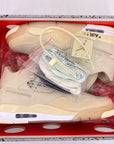 Air Jordan (W) 4 Retro "Ow Sail" 2020 Used Size 11W
