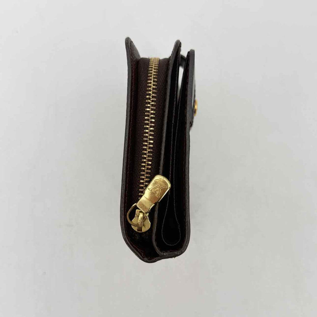 Louis Vuitton Wallet "DAMIER EBENE" Used Brown Size OS
