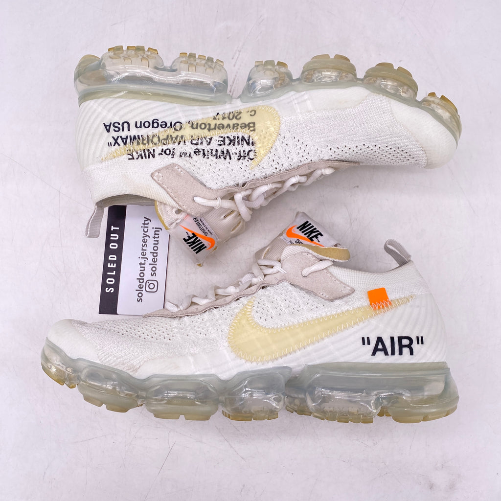 Nike Air Vapormax "Ow White" 2018 Used Size 9.5