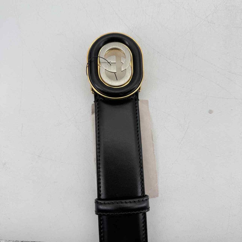 Gucci Belt "GG MARMONT" New Black Size 85