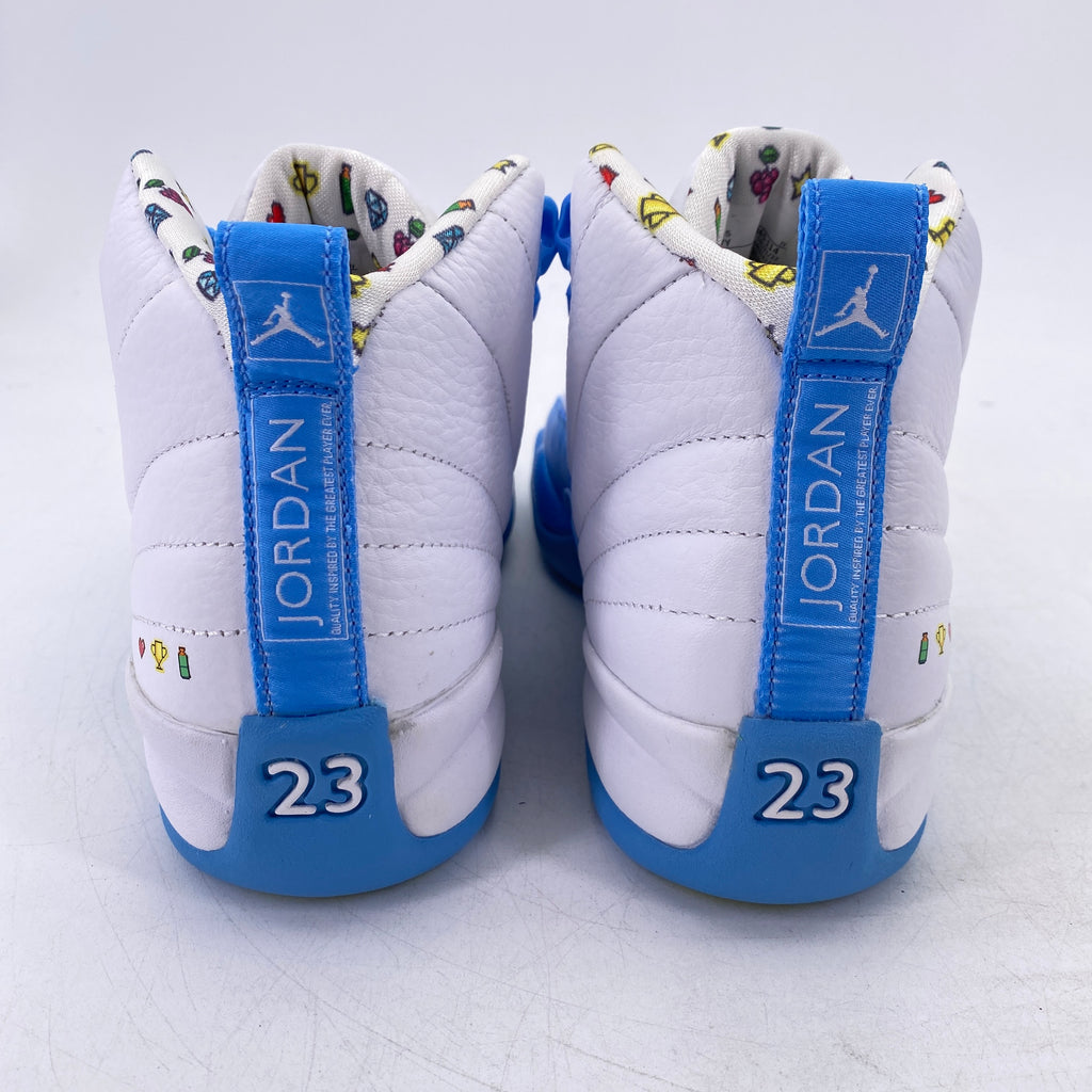 Air Jordan (GS) 12 Retro "Emoji" 2022 New Size 7Y