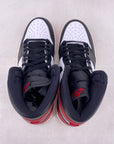 Air Jordan 1 Retro High OG "Black Toe Reimagined" 2024 New Size 10