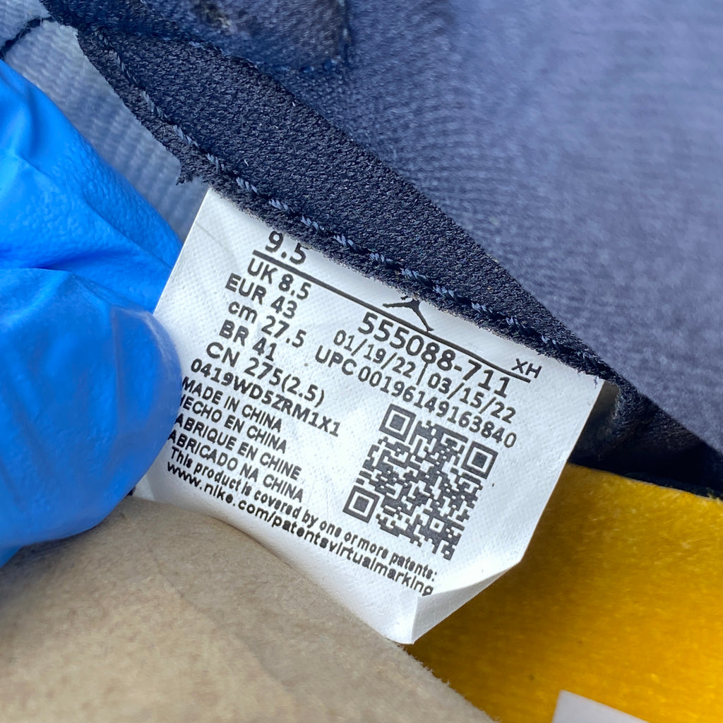 Air Jordan 1 Retro High OG "Taxi" 2022 New Size 9.5