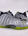 Nike Air Foamposite One "Silver Volt Camo" 2014 Used Size 9.5