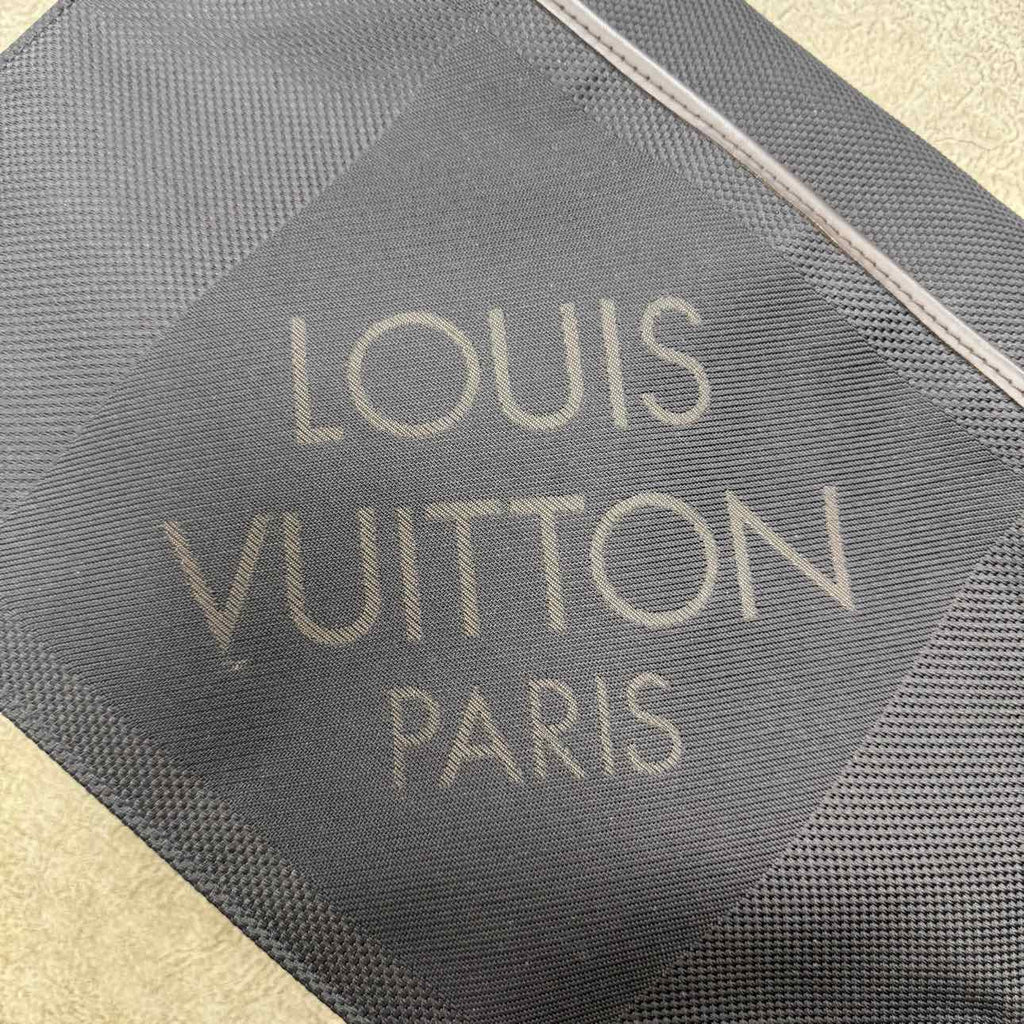 Louis Vuitton Messenger Bag "DAMIER GEANT" Used Black