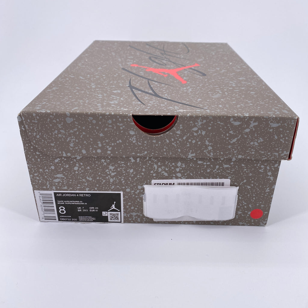 Air Jordan 4 Retro "Taupe Haze" 2021 New Size 8