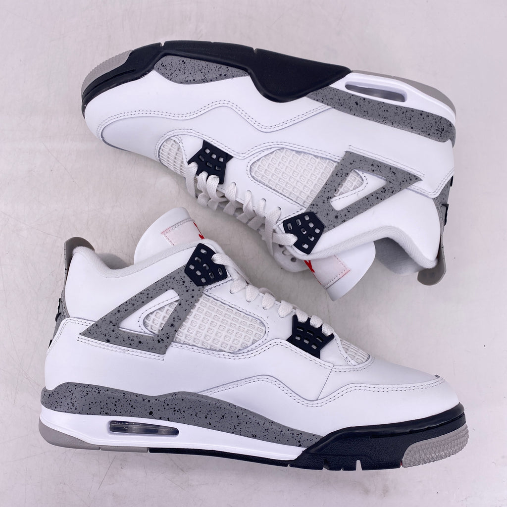 Air Jordan 4 Retro "White Cement" 2025 New Size 8.5