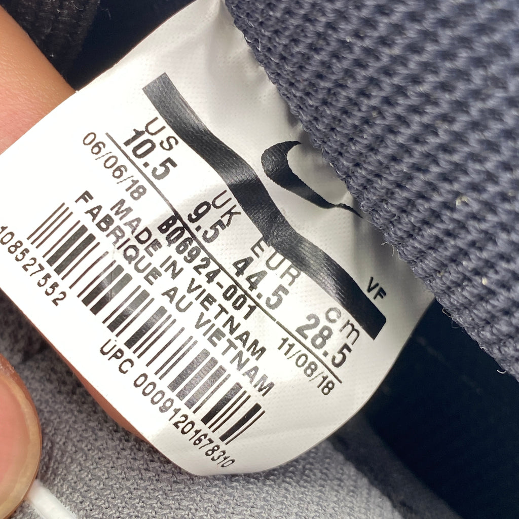 Nike Air Force 1 Low "Acw Black" 2018 Used Size 10.5