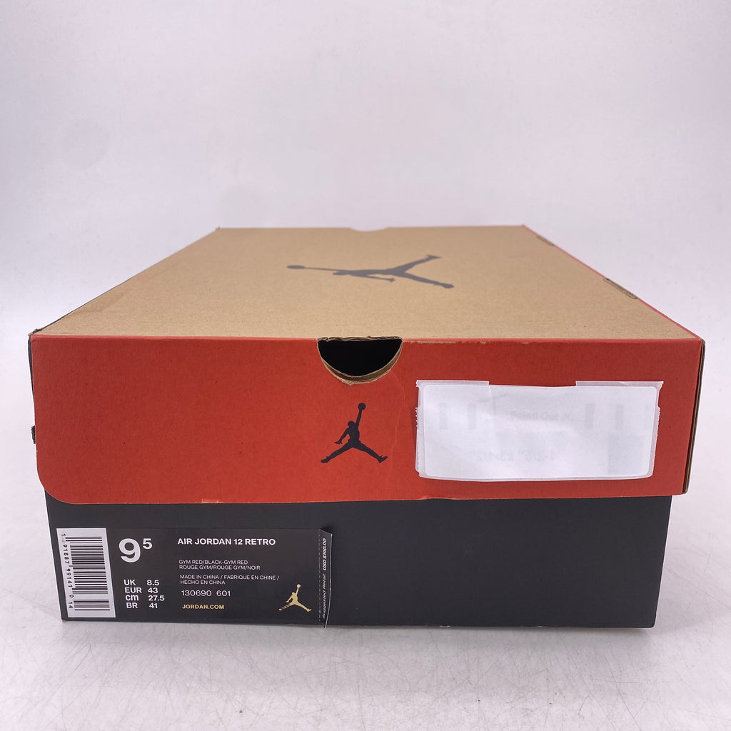 Air Jordan 12 Retro "Gym Red" 2018 New Size 9.5