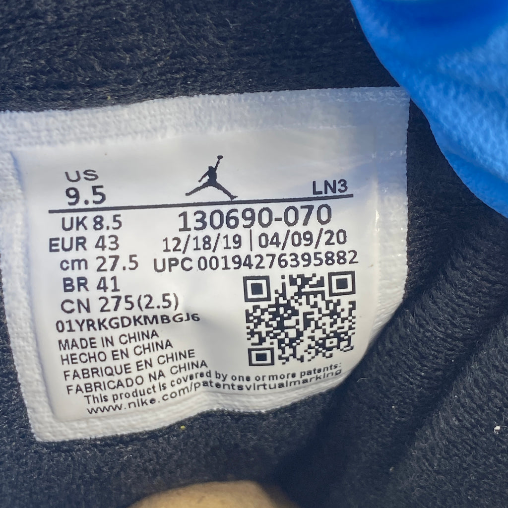 Air Jordan 12 Retro "University Gold" 2020 New Size 9.5