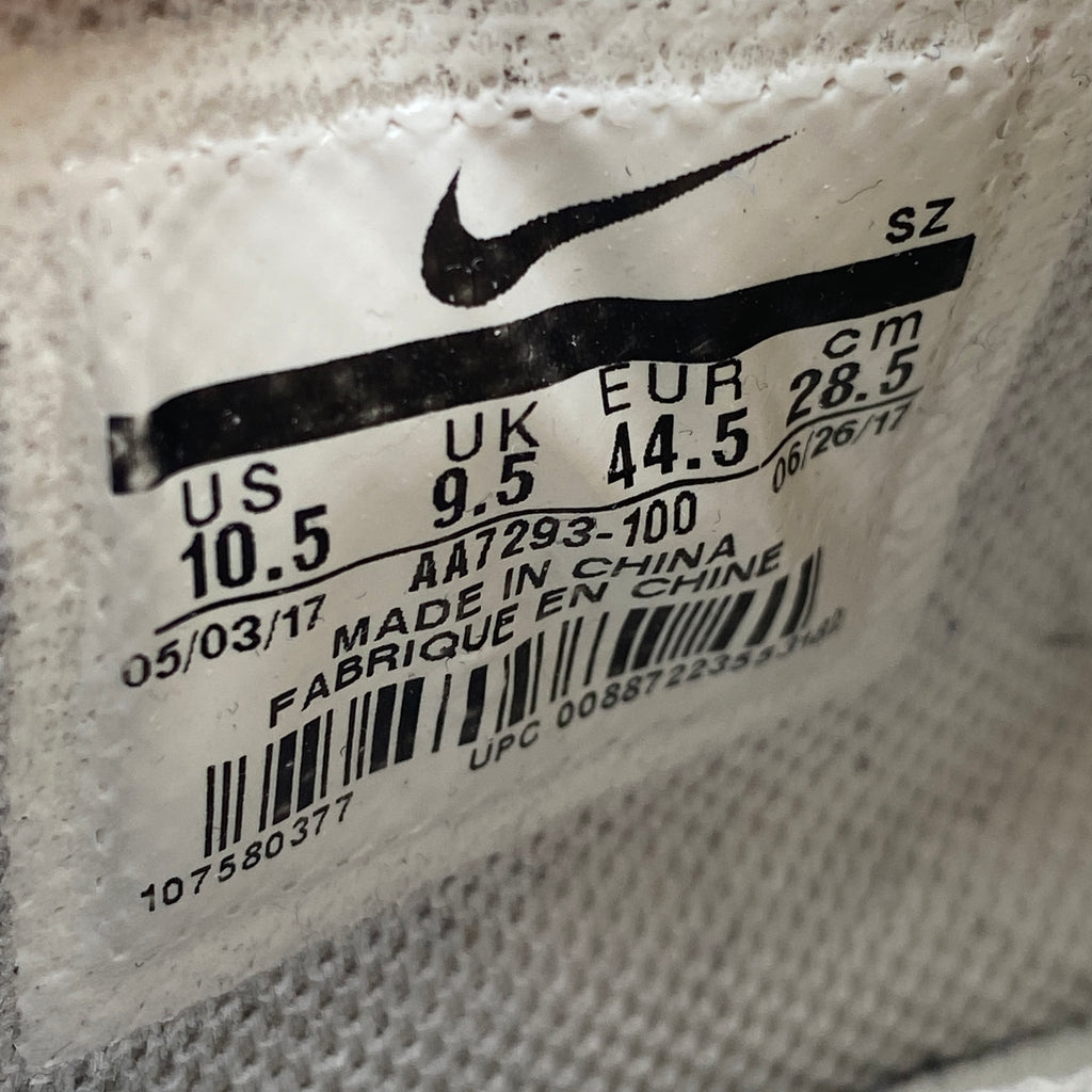 Nike Air Max 90 / OW "The 10: Off-White" 2017 Used Size 10.5