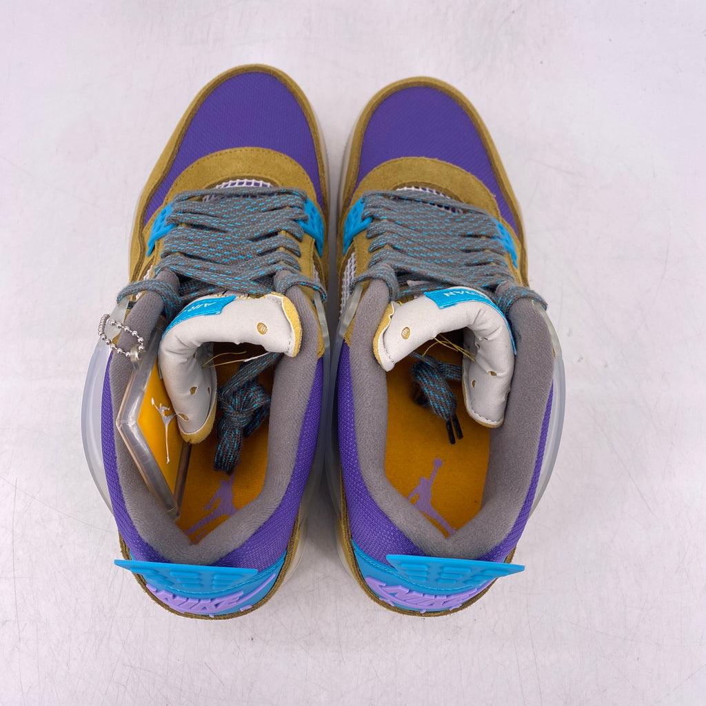 Air Jordan 4 Retro "Union Desert Moss" 2021 New Size 9.5