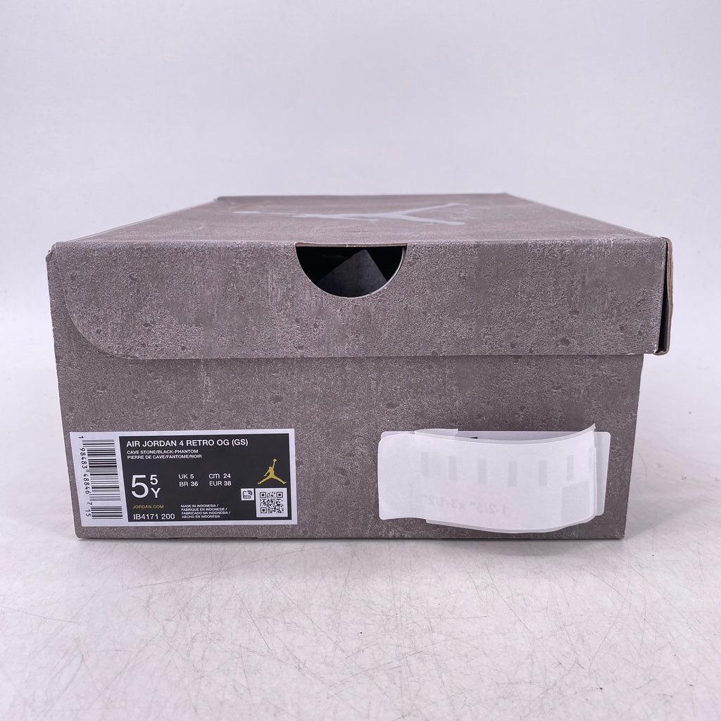 Air Jordan (GS) 4 Retro "Cave Stone" 2025 New Size 5.5Y