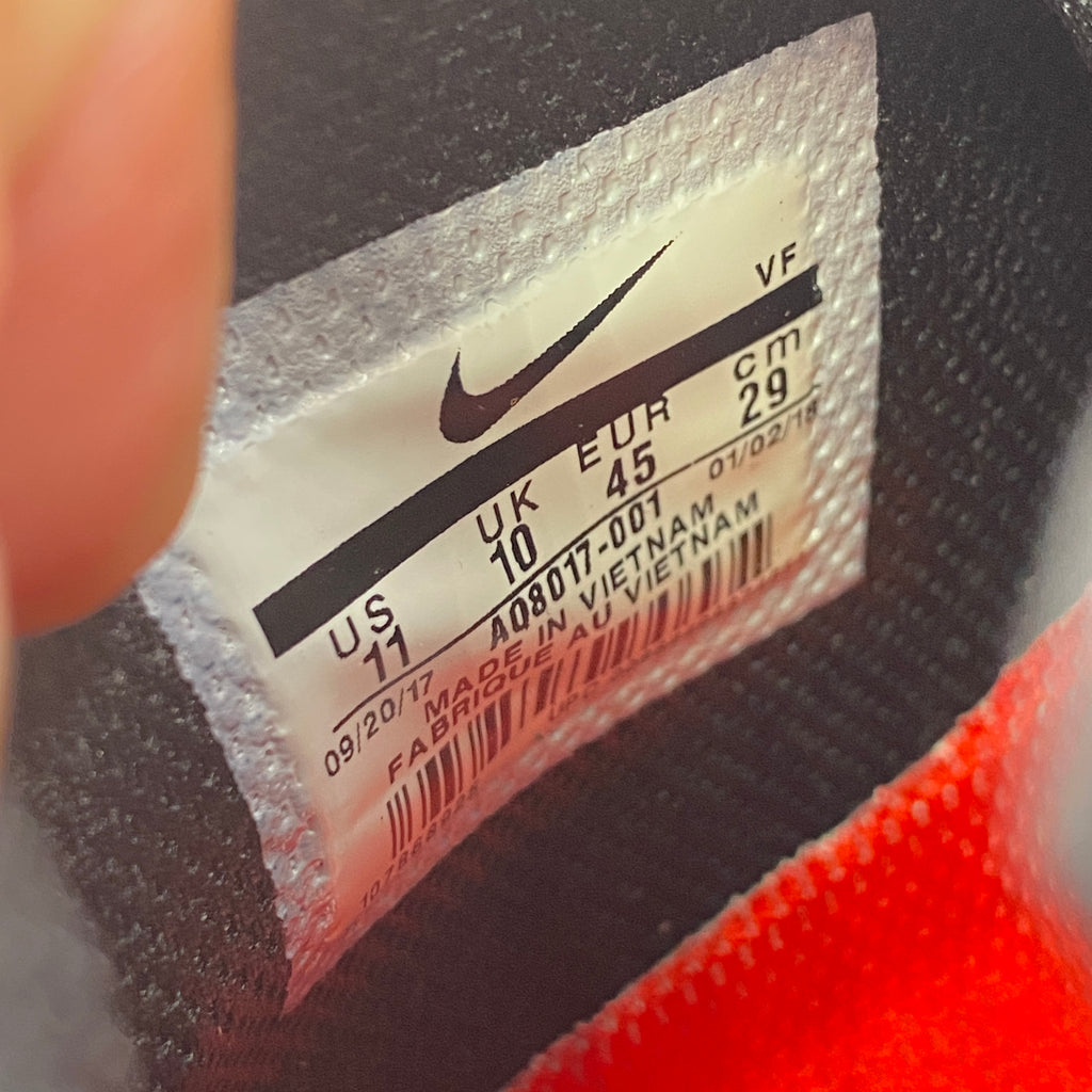 Nike Air Force 1 Mid "Supreme Nba Black" 2018 New Size 11