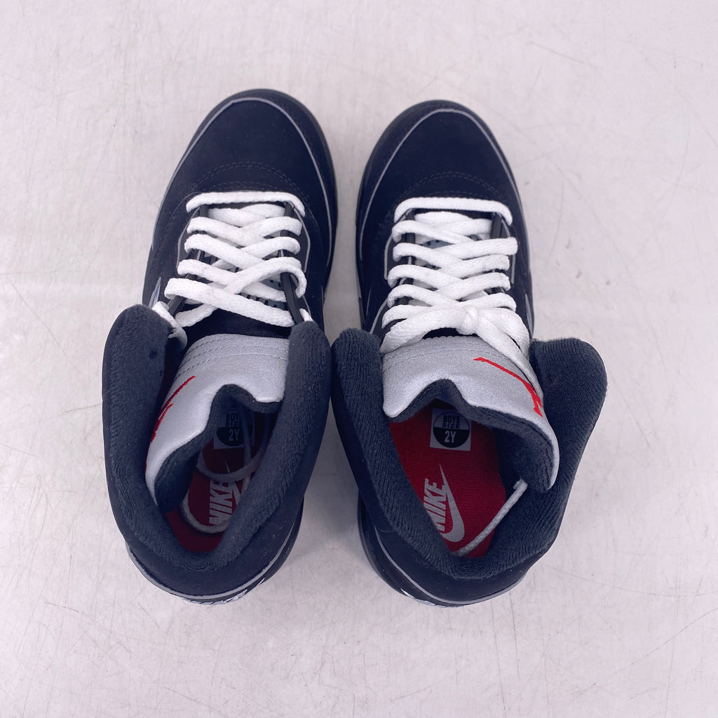 Air Jordan (PS) 5 Retro "Black Metallic" 2025 New Size 2Y