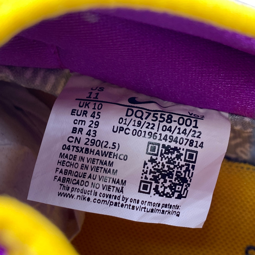 Nike Air Force 1 Low "Undercover Grey Fog" 2022 New Size 11