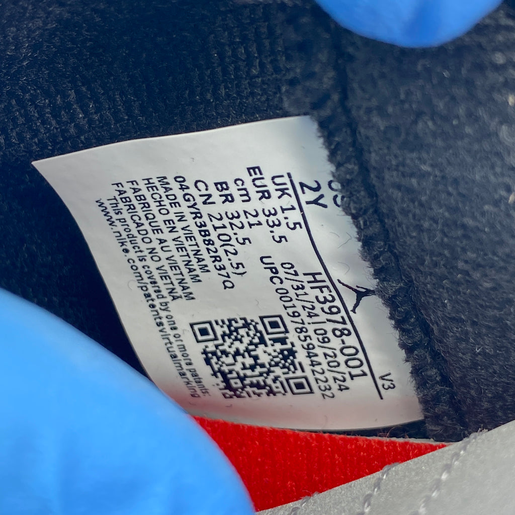 Air Jordan (PS) 5 Retro "Black Metallic" 2025 New Size 2Y