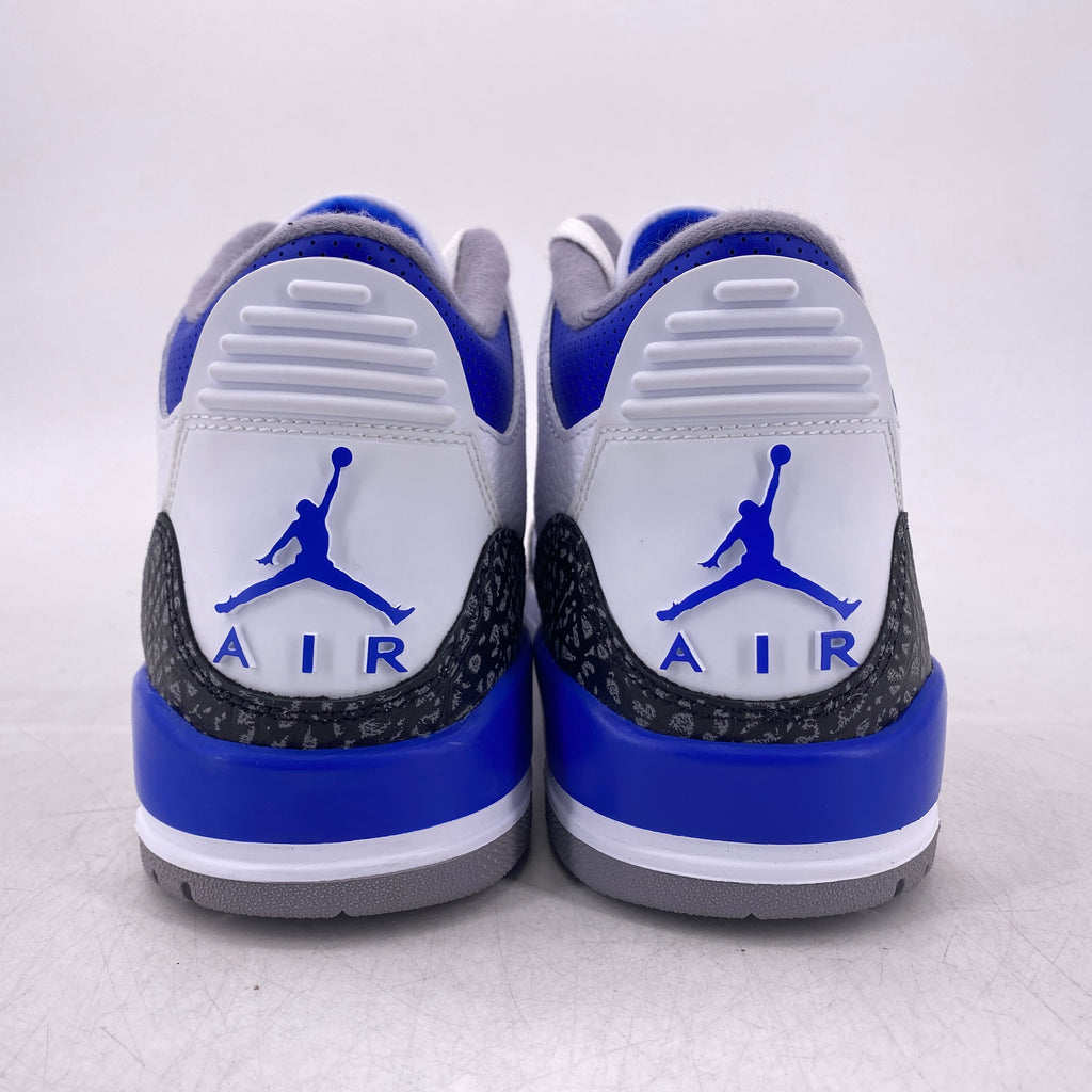 Air Jordan 3 Retro "Racer Blue" 2021 New Size 9.5