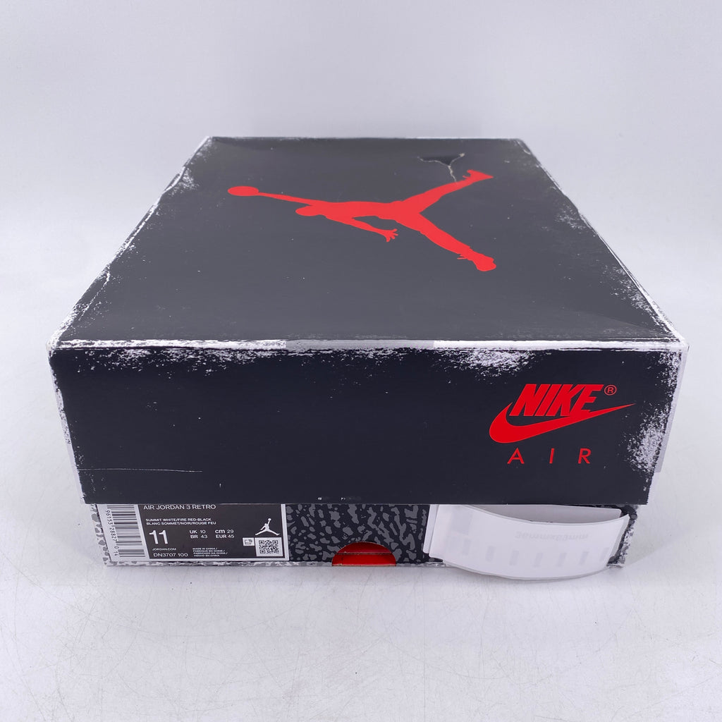 Air Jordan 3 Retro "White Cement Reimagined" 2023 New Size 11