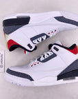 Air Jordan 3 Retro "Fire Red Denim" 2020 New Size 9.5