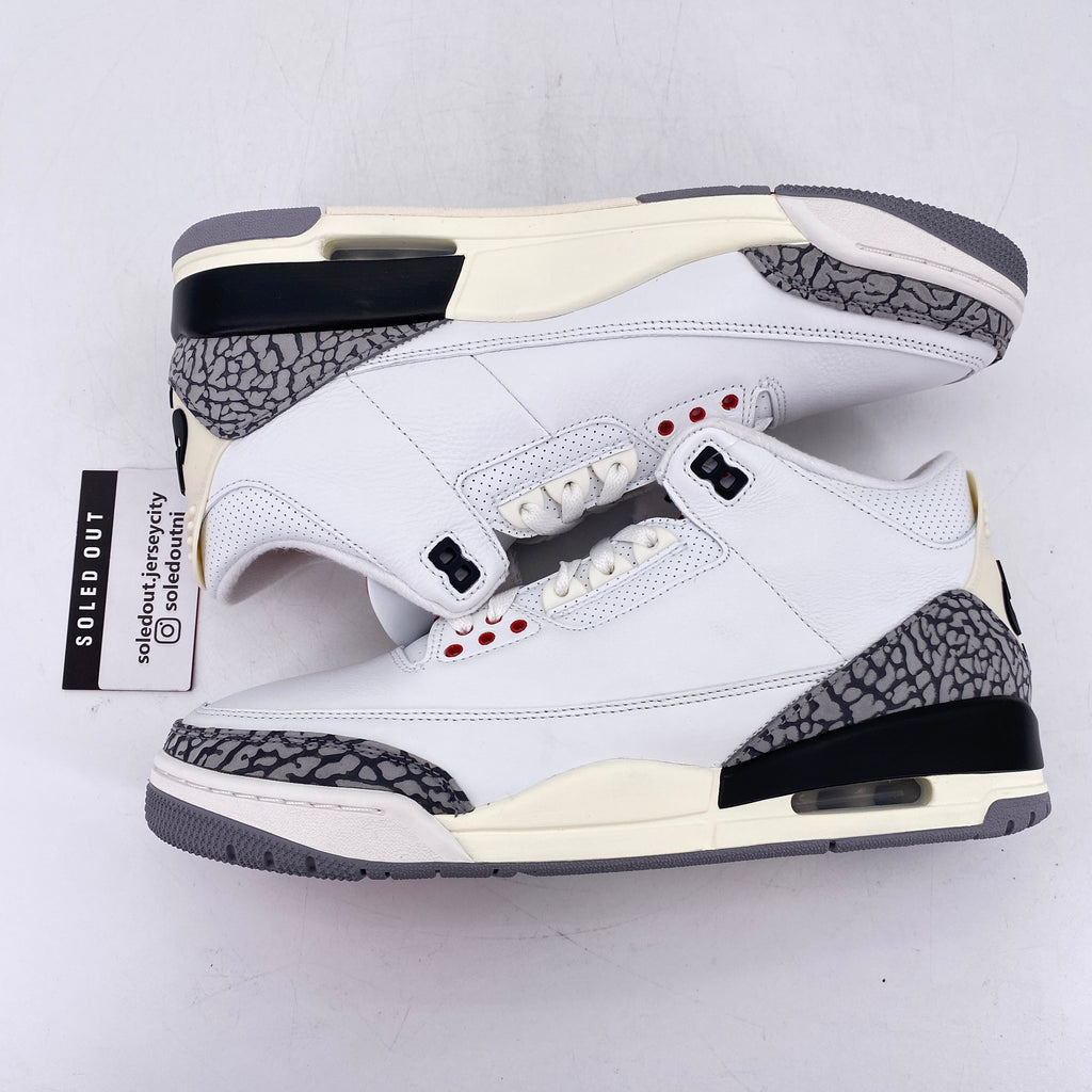Air Jordan 3 Retro "White Cement Reimagined" 2023 New Size 11