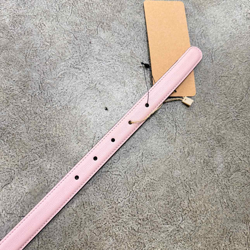 Gucci (W) Belt "GG MINI PINK BUCKLE" New Pink Size 42