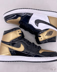 Air Jordan 1 Retro High OG "Gold Toe" 2018 Used Size 12