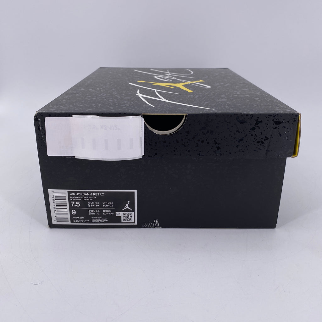 Air Jordan 4 Retro "Thunder" 2023 New (Cond) Size 7.5