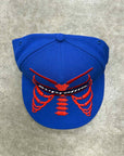 Supreme Fitted Hat "BONE" 2025 New Blue Size 7 1/8