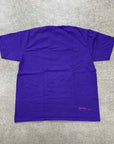 Supreme T-Shirt "RALPH STEADMAN BOX LOGO" Purple Used Size XL