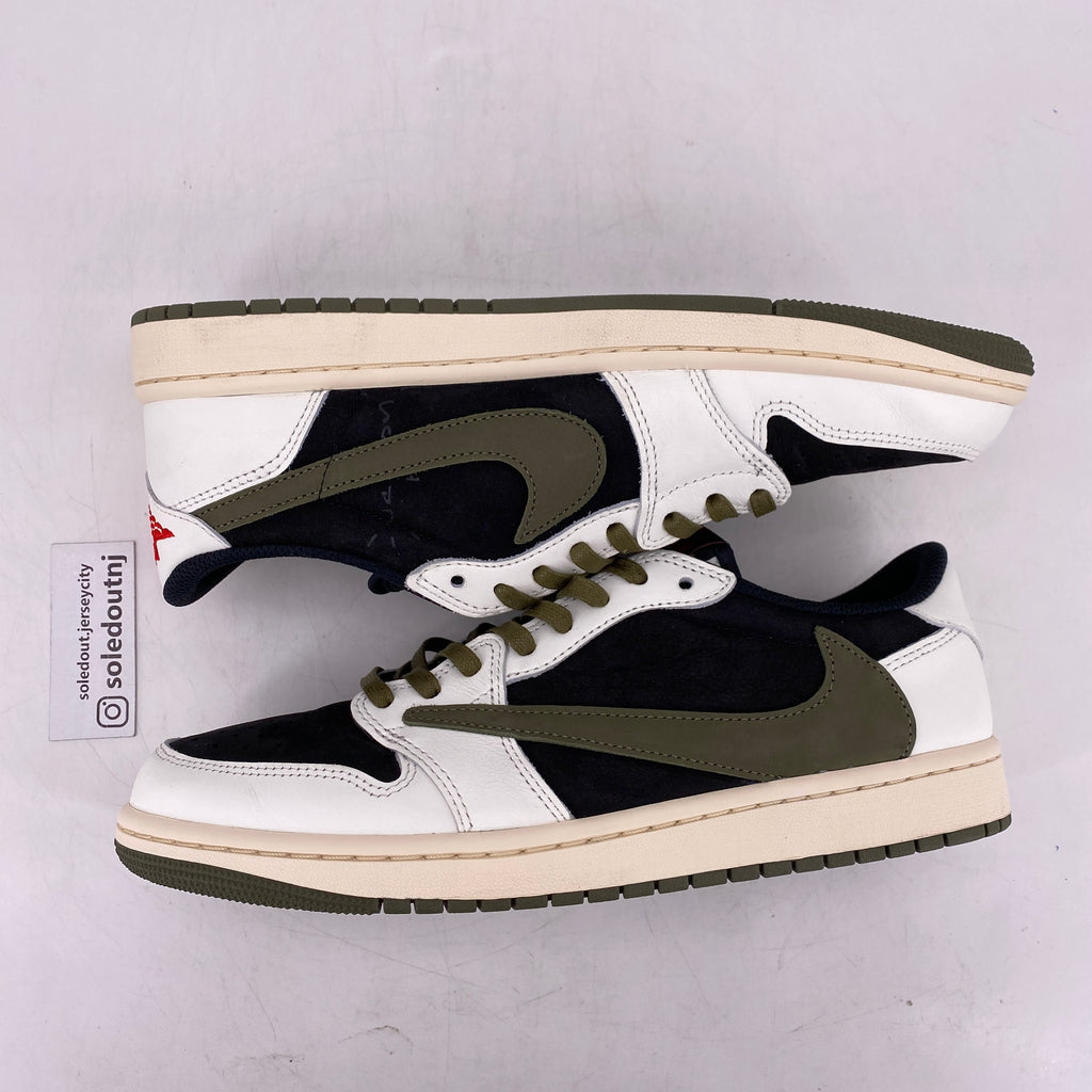 Air Jordan (W) 1 Low "Travis Scott Olive" 2023 Used Size 10.5W