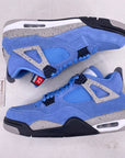 Air Jordan 4 Retro "University Blue Black" 2021 New Size 10
