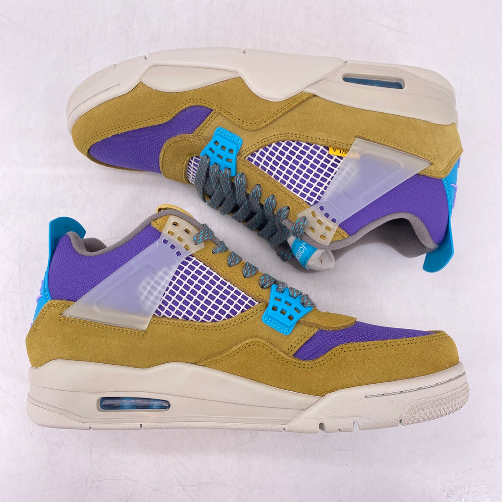Air Jordan 4 Retro "Union Desert Moss" 2021 New Size 9.5