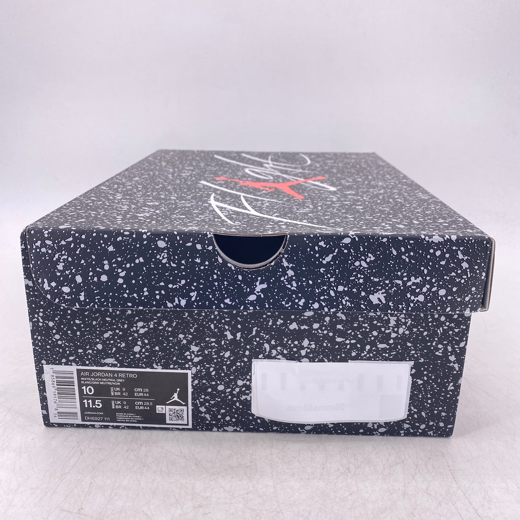 Air Jordan 4 Retro "Military Black" 2022 New Size 10