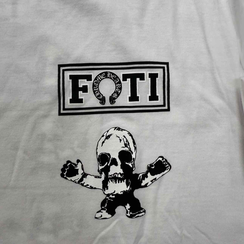 Chrome Hearts Long Sleeve "FOTI" White New Size XL